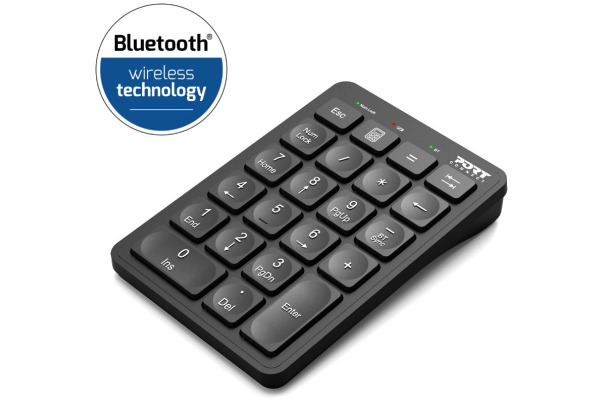 PORT BT Rechargeable Keypad 900802 USB-C, Windows&macOS