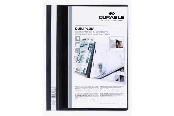 DURABLE Angebotshefter DURAPLUS 257901 für 100 Blatt A4 schwarz