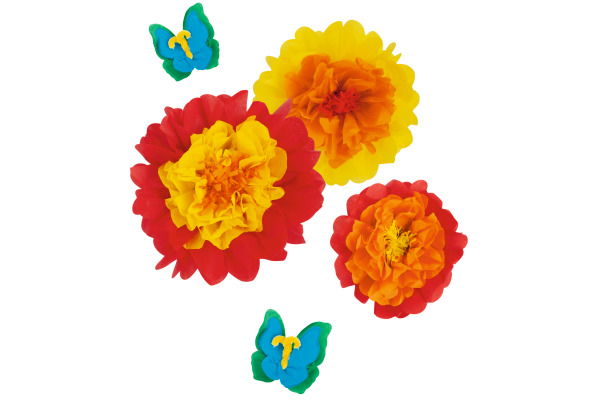 URSUS Seidenpapier 50x70cm 4612299 farbig 5 Bogen