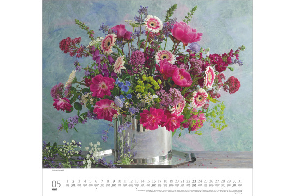 DUMONT Bildkalender 2027 261262 Blumensträusse ML 38x35.5cm