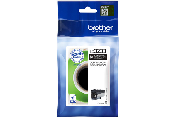 BROTHER Tintenpatrone schwarz LC-3233BK DCP-J1100DW 3000 Seiten