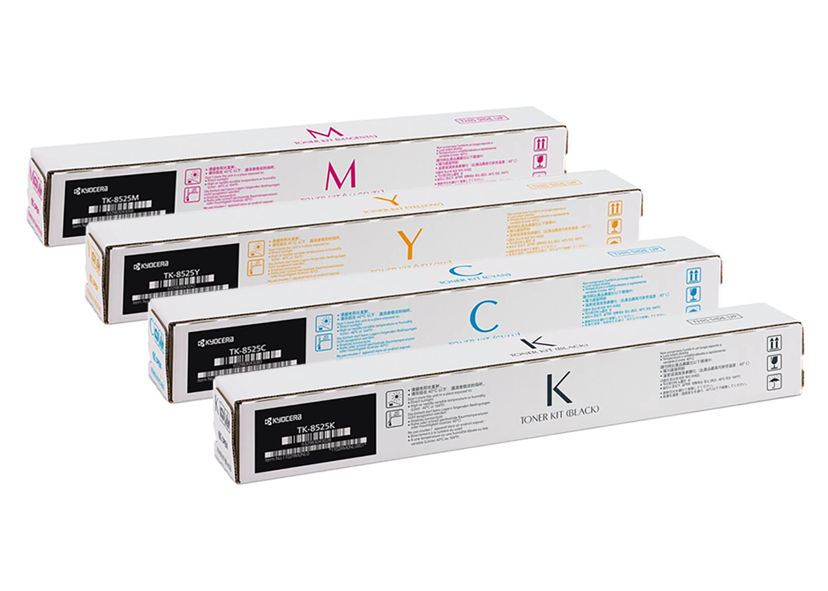 Original KYOCERA TK-8525 SET Multipack / Set mit allen vier Farben