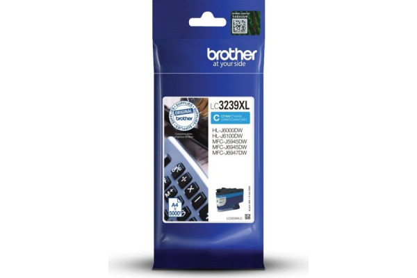 BROTHER Tintenpatrone HY cyan LC-3239XC MFC-J5945DW 5000 Seiten