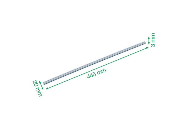 LEITZ Ersatz-Schneidematte 90340000 für Precision A4 2 Stück