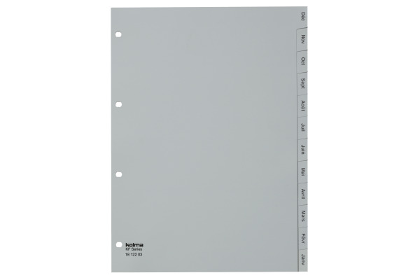 KOLMA Register KolmaFlex A4 18.122.03 grau Déc-Jan FR