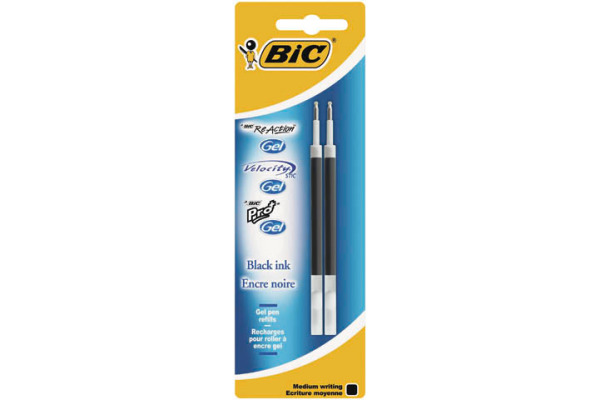 BIC Gel Roller 0,7mm 862228 schwarz 2 Stück