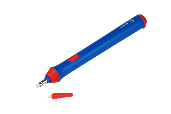 LÄUFER Elektischer Radierer 69607 blau, inkl. Zubehör