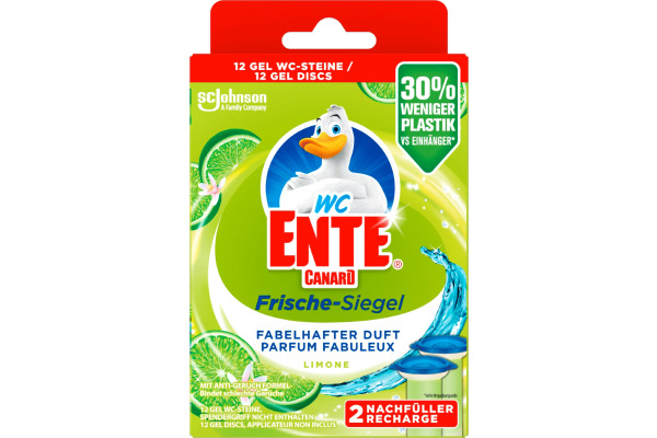 WC-ENTE Fresh Discs 1136382 Lemon, Refill