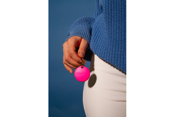 BOOMPODS Boomtag Multi Pack TAG4PK Black, Blue, White, and Pink