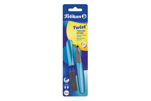 PELIKAN Tintenroller Twist M 811286 Frosted Blue