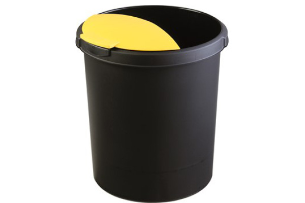 HAN Papierkorb 30lt 1834-13 schwarz
