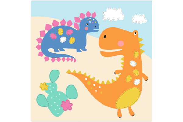 URSUS Bastelfilz Set 8800001F Happy Friends