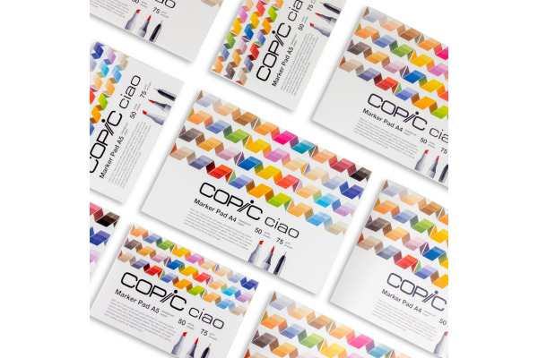 COPIC Marker Pad A4 25005 75g, 50 Blatt