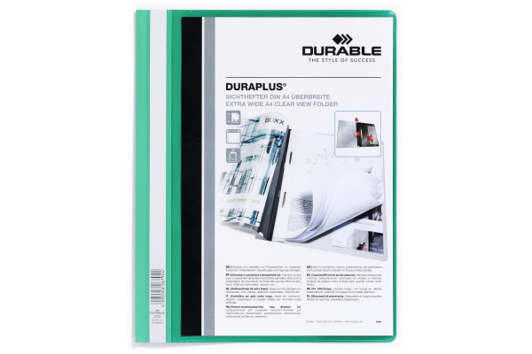 DURABLE Angebotshefter DURAPLUS 257905 für 100 Blatt A4 grün