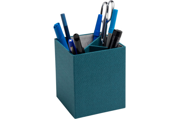 EXACOMPTA Stifteköcher OfficeByMe 67603E 3 Fächer, blau