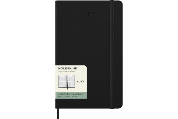 MOLESKINE Agenda Classic Large 2027 DHB12WV3Y 1W/2S schwarz HC 13x21cm