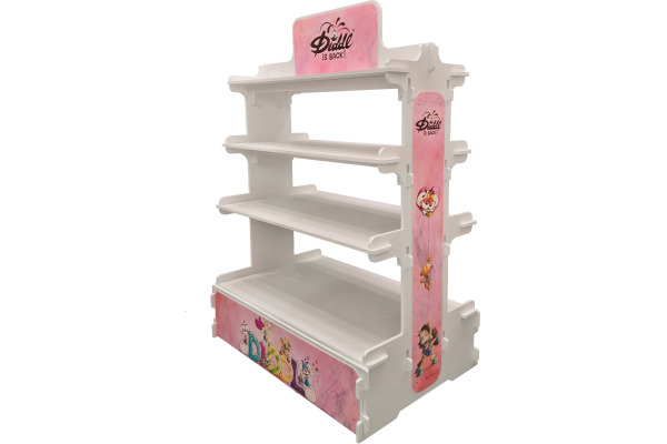 DIDDL Display Holzregal 115x75cm 23347 leer