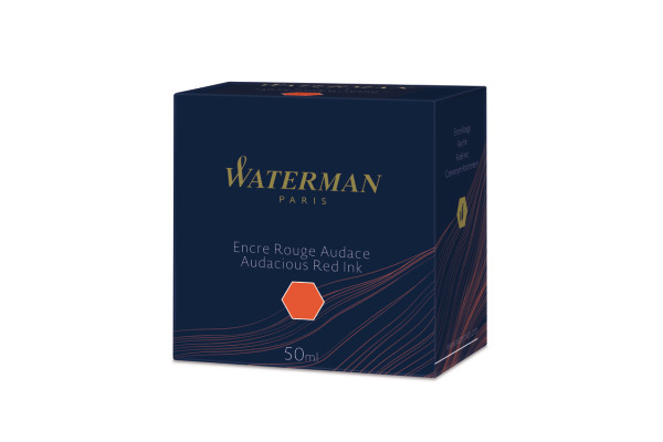 WATERMAN Tinte 50ml S0110730 rot