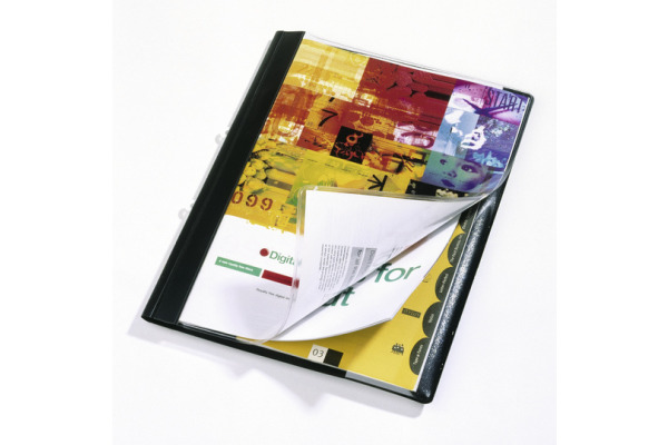 DURABLE Angebotsheft. DURAPLUS DE LUXE 258901 für 200 Blatt A4 schwarz