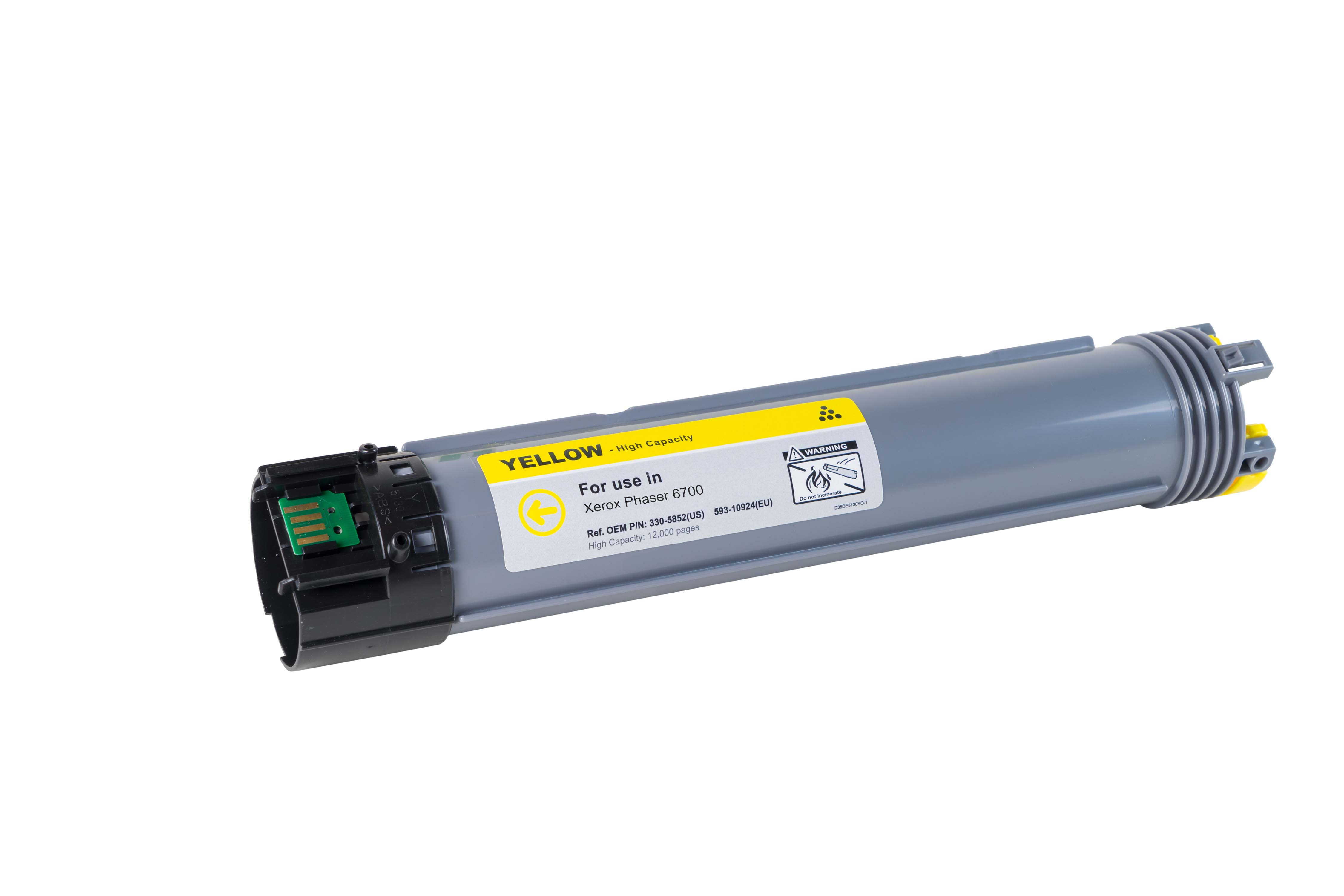 Tonerfabrik Toner Xerox Phaser 6700 12'000 Seiten, yellow