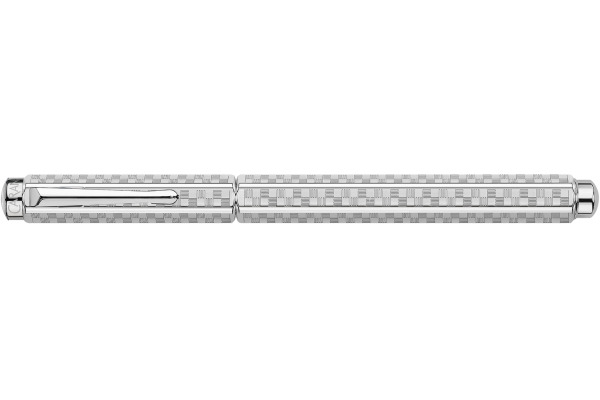 CARAN D'A Roller Ecridor Damier 838.566 platiniert
