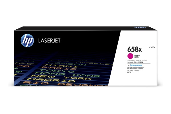 HP Toner 658X magenta W2003X CLJ Enterprise M751 28'000 S.