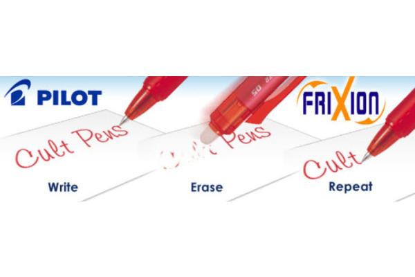 PILOT Frixion Clicker 0.7mm BLRT-FR7 schwarz,nachfüllbar, radierbar