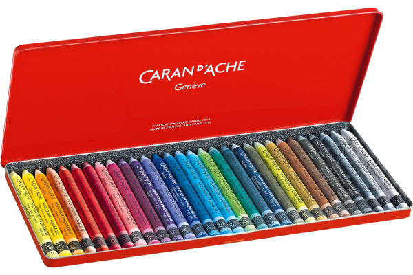 CARAN D'A Wachspastelle Neocolor II 7500.330 30-farbig assortiert