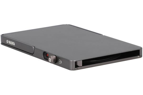 VALENTA Cardprotector Aluminium 589314 MagSafe Stand Graphite Grey