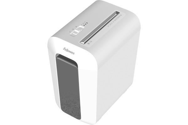 FELLOWES Aktenvernichter Powershred 100110076 LX65, P-4, 22Lt, weiss