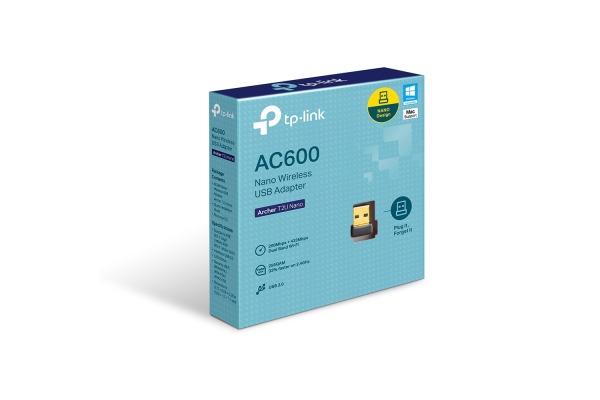 TP-LINK Nano Wireless USB Adapter AC600 Archer T600U Nano