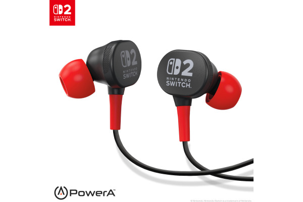 POWERA Wired Earbuds NSHS0531 NSW2, Black