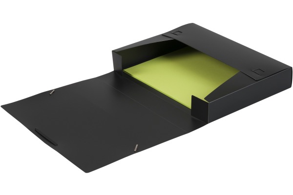 DUFCO Ablagebox A4 51500.036 schwarz 5cm