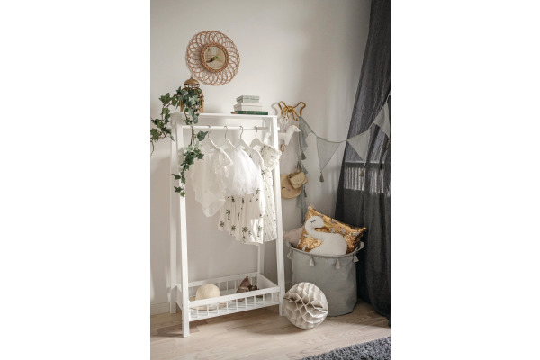JABADABAD Stand Garderobe H13208 weiss