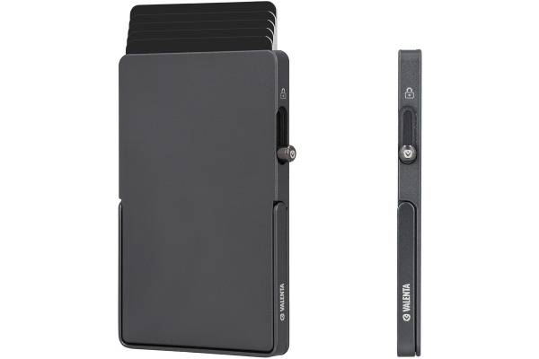 VALENTA Cardprotector Aluminium 589314 MagSafe Stand Graphite Grey