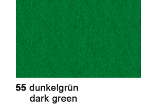 URSUS Bastelfilz 20x30cm 4170055 dunkelgrün,150g 10 Bogen
