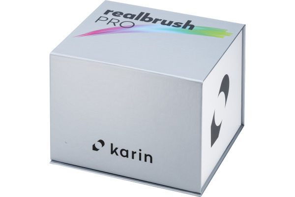 KARIN Real Brush Pen Pro 0.4mm 31C7 Mega Box, 3 Blender 60 Stück