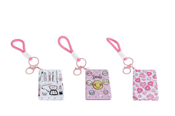 ROOST Schlüsselanhänger 7cm 641306 Taschenspiegel, assortiert