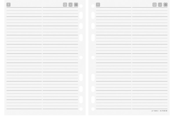RIDOIDE Timing 1 Adressregister 7065461 32 Blatt 14.8x21cm