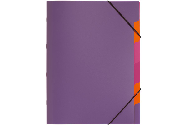 PAGNA Ordnungsmappe A4 41803-12 lilac 5-teilig