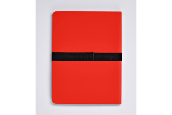 NUUNA Notizbuch NOT WHITE L LIGHT A5 350055218 rot, blanco 176 Blatt