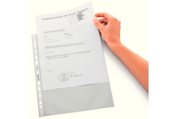 LEITZ Prospekthülle PP A4 47960000 farblos 100 Stück