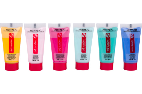 TALENS Acrylfarbe 6x12ml 9021863M Caribbean