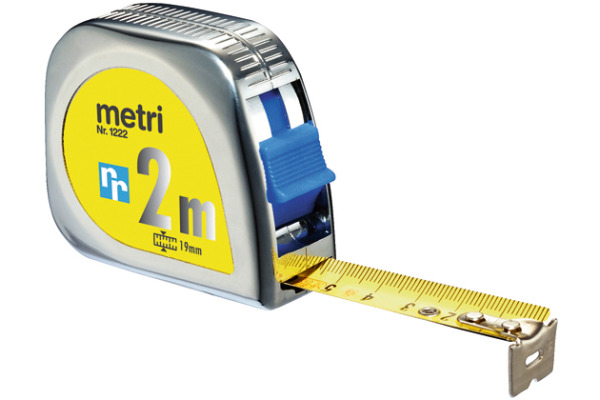 RIEFFEL Rollmeter 2m A22003 chrom