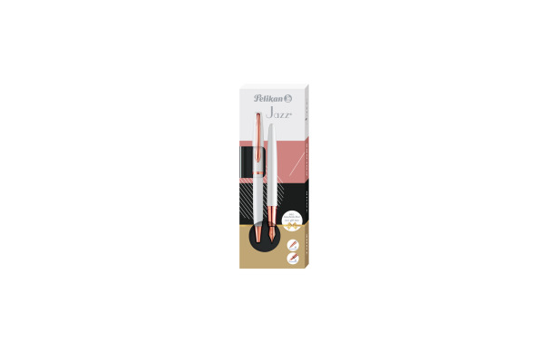 PELIKAN Füllhalter&Kugelschreiber 821865 Jazz Noble Elegance Pearl