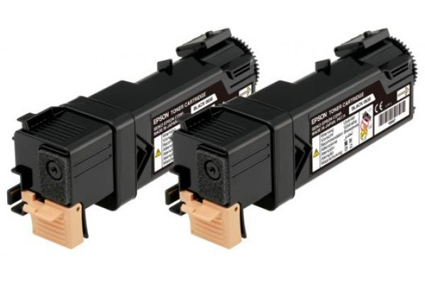 EPSON Toner-Modul Duo schwarz S050631 AcuLaser C2900N 2x3000 Seiten