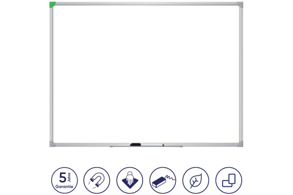 FRANKEN Schreibtafel 180x120cm SC911218 U-Act!Line Stahl lackiert