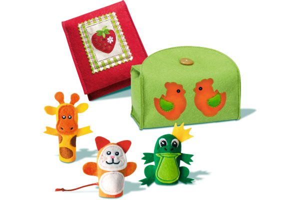 URSUS Bastelfilz 20x30cm 4170099 10 Farben ass.