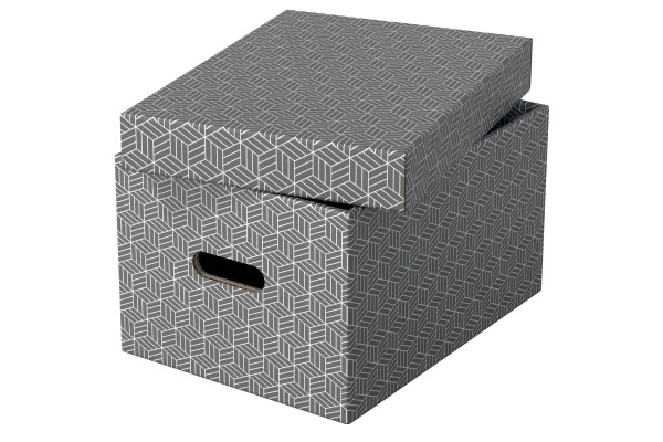 ESSELTE Aufbewahrungsboxen Home M 628283 grau 365x265x205mm 3 Stk.