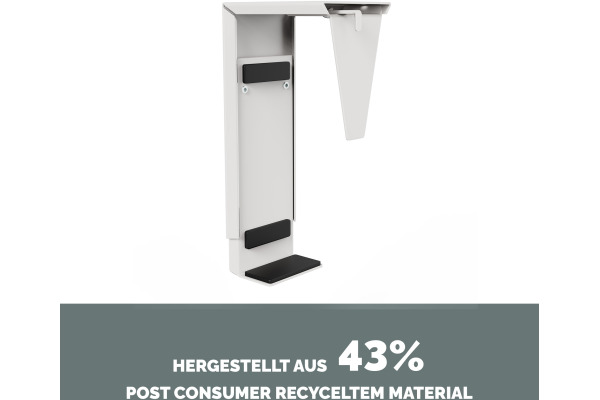 FELLOWES Thin Cli.Halterung untertisch 100136876 Weiss